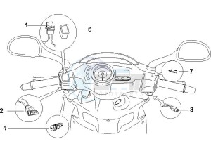 Runner 50 Pure Jet drawing Selectors - Switches - Buttons