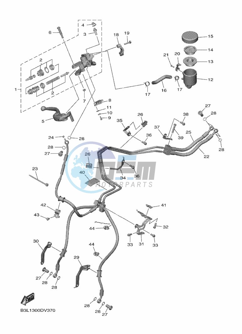 FRONT MASTER CYLINDER