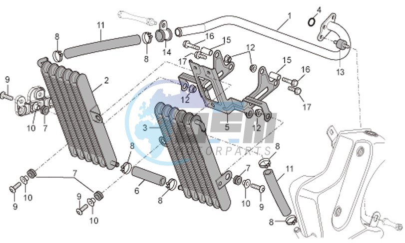 Oil cooler