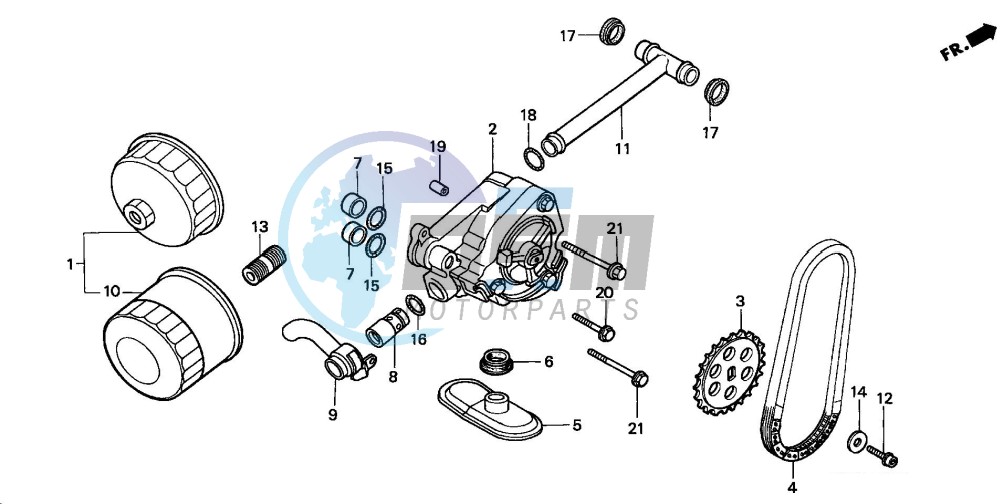 OIL FILTER/OIL PUMP