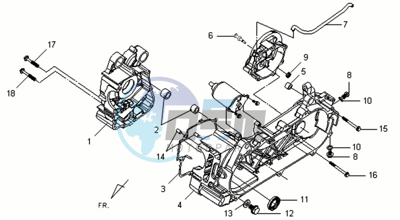 CRANKCASE L / R