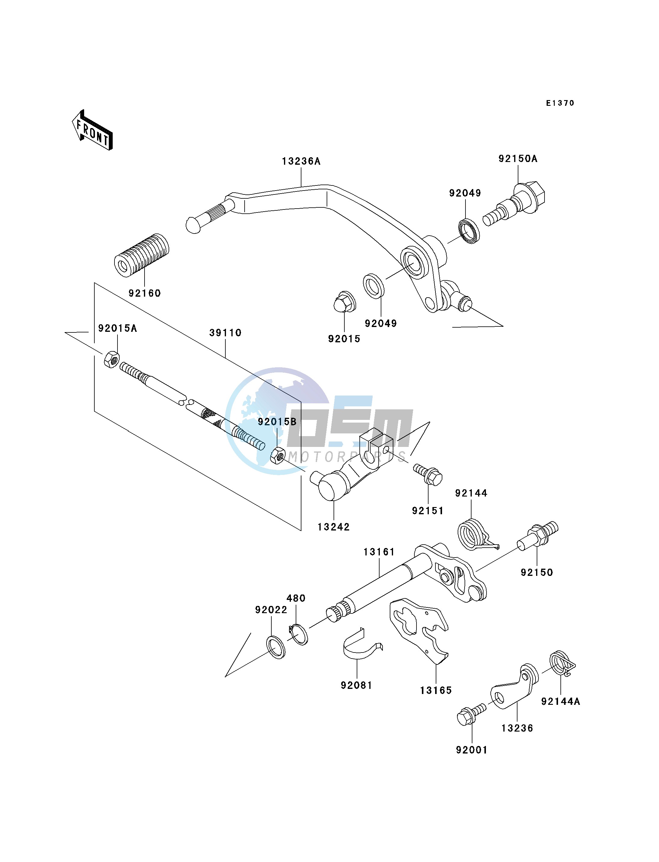 GEAR CHANGE MECHANISM