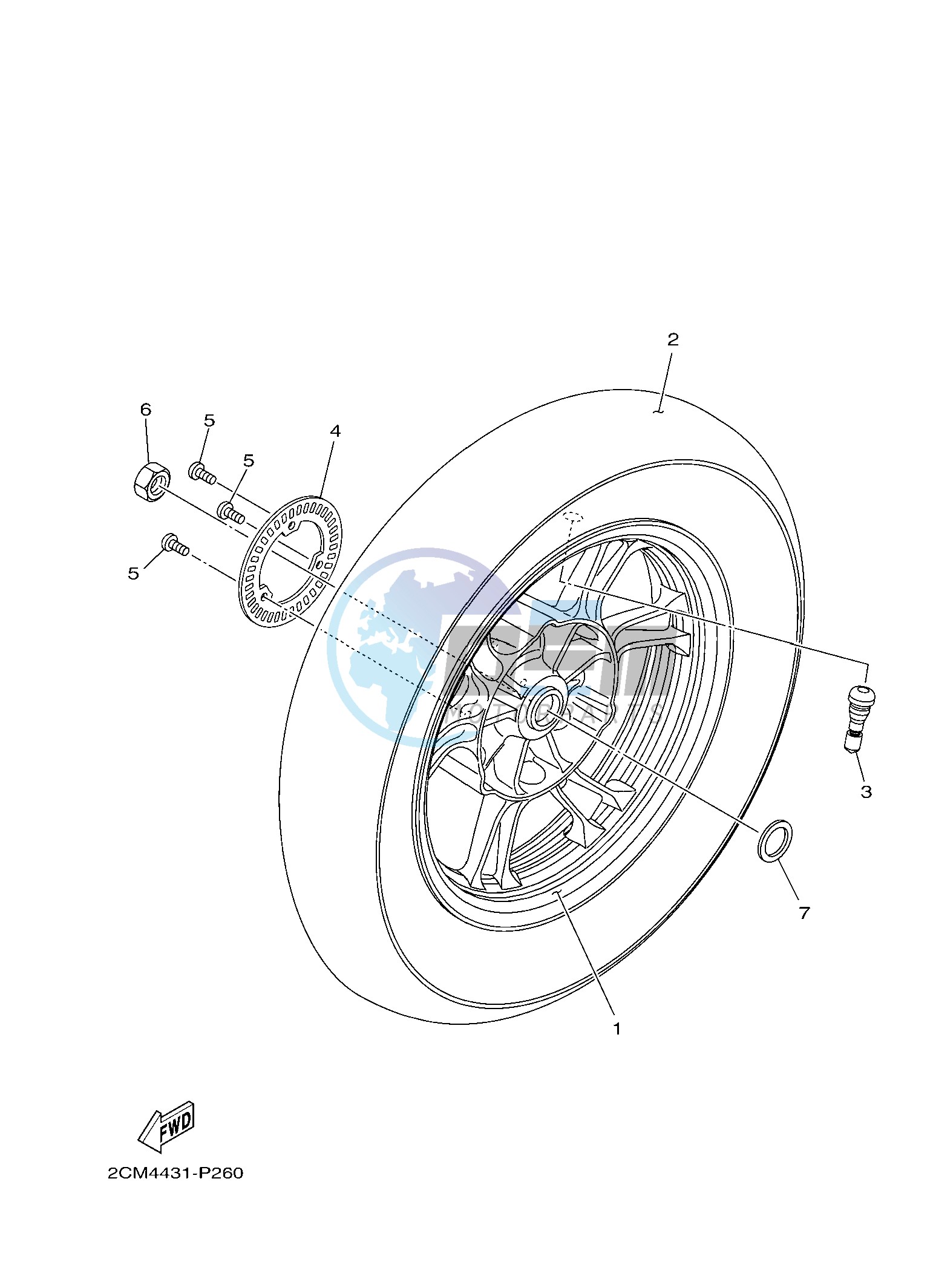 REAR WHEEL