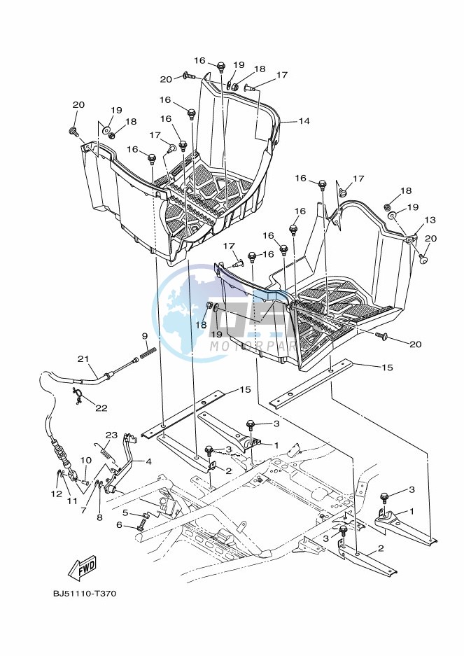 STAND & FOOTREST