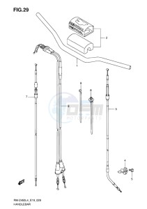 RM-Z450 EU drawing HANDLEBAR