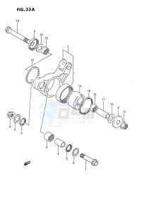 RM80 (E24) drawing CUSHION LEVER (MODEL H K)