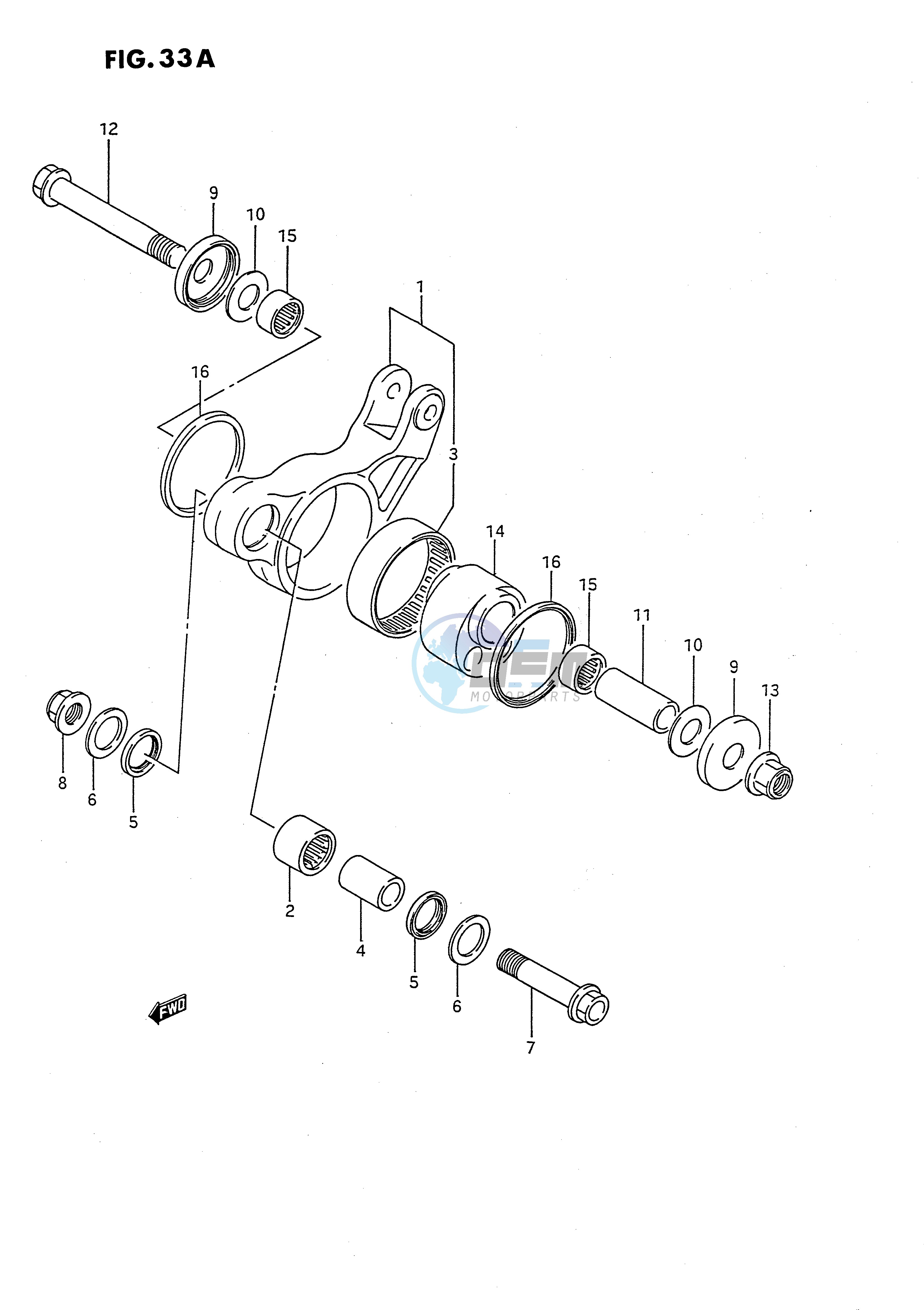 CUSHION LEVER (MODEL H K)