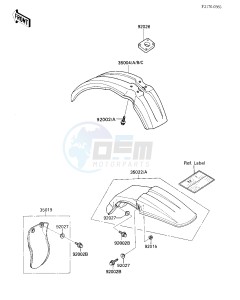 KX 80 L N [KX80] (L2-N3) [KX80] drawing FENDERS