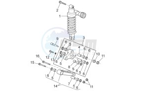 Norge 1200 IE 8V EU and 2016 USA-CN drawing Connecting rod - rear shock abs.