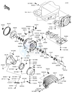 JET SKI ULTRA 310LX JT1500MEF EU drawing Jet Pump