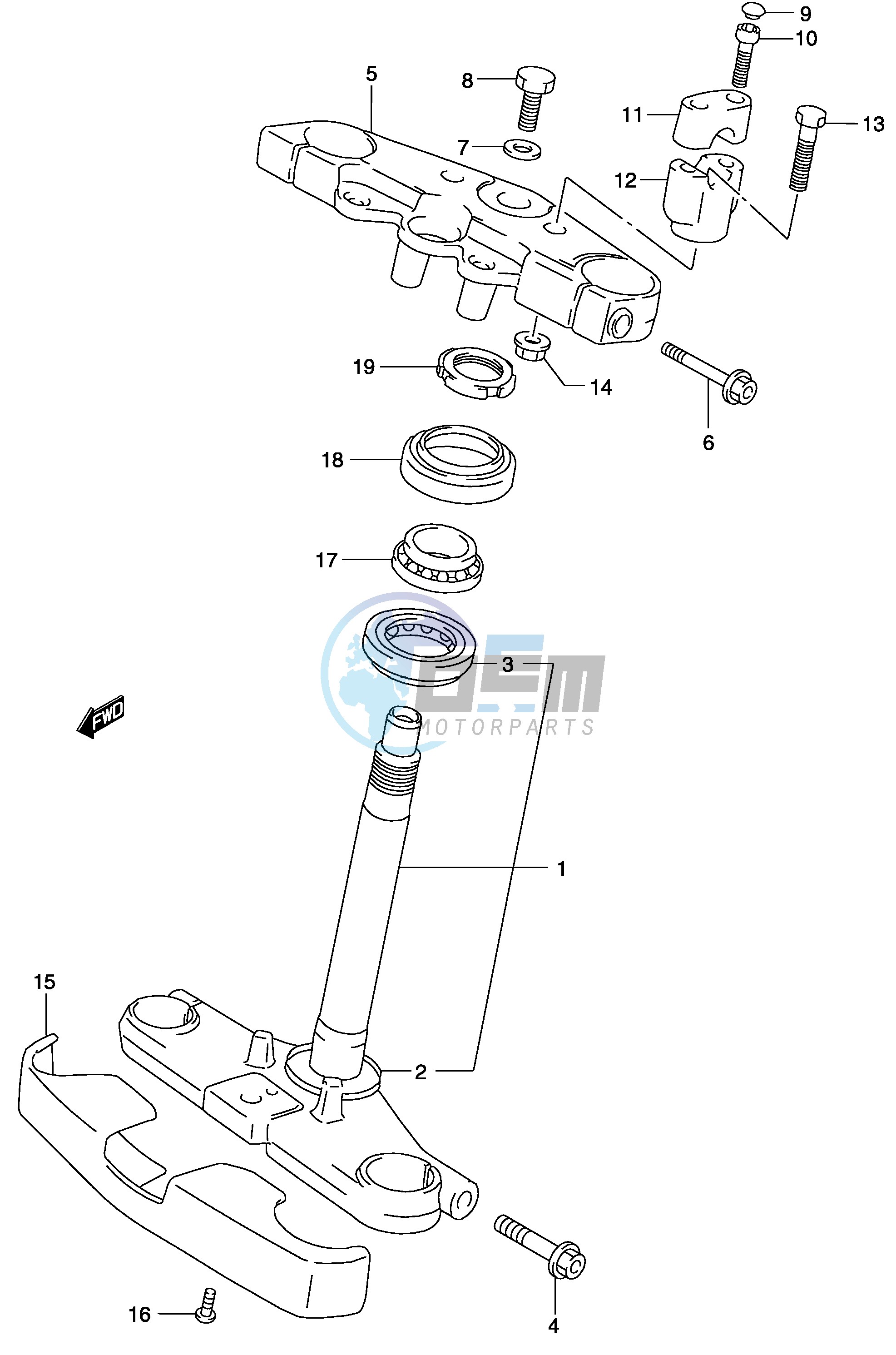 STEERING STEM