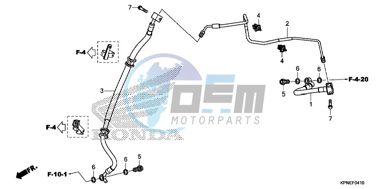 BRAKE PIPE (GLR1251WHH)