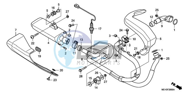 EXHAUST MUFFLER