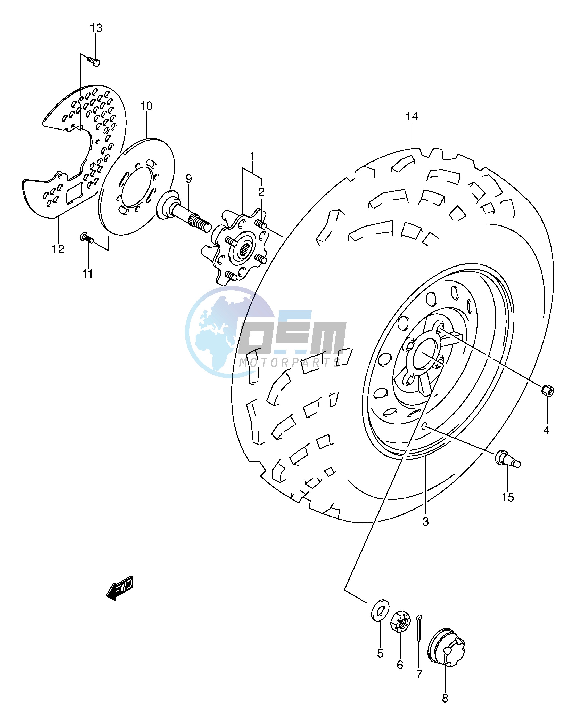 FRONT WHEEL