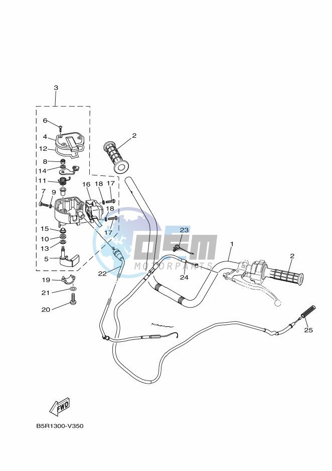 STEERING HANDLE & CABLE