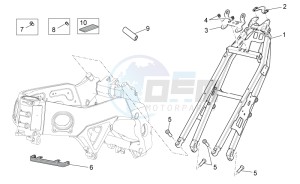 RSV 4 1000 4V drawing Frame II