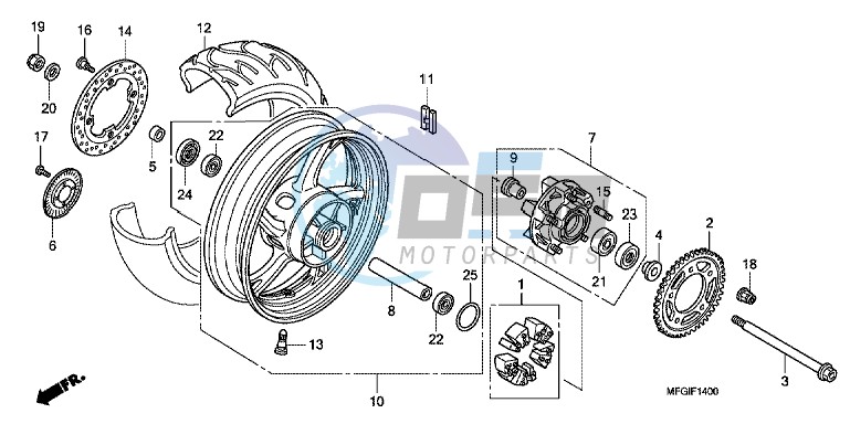 REAR WHEEL