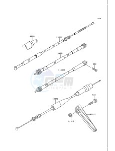 KDX 200 E [KDX200] (E4-E6)) [KDX200] drawing CABLE