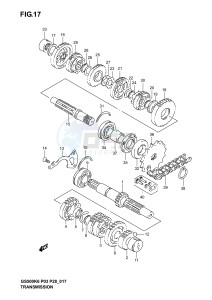 GS500 (P3) drawing TRANSMISSION