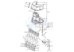 YZF R1 1000 drawing INTAKE