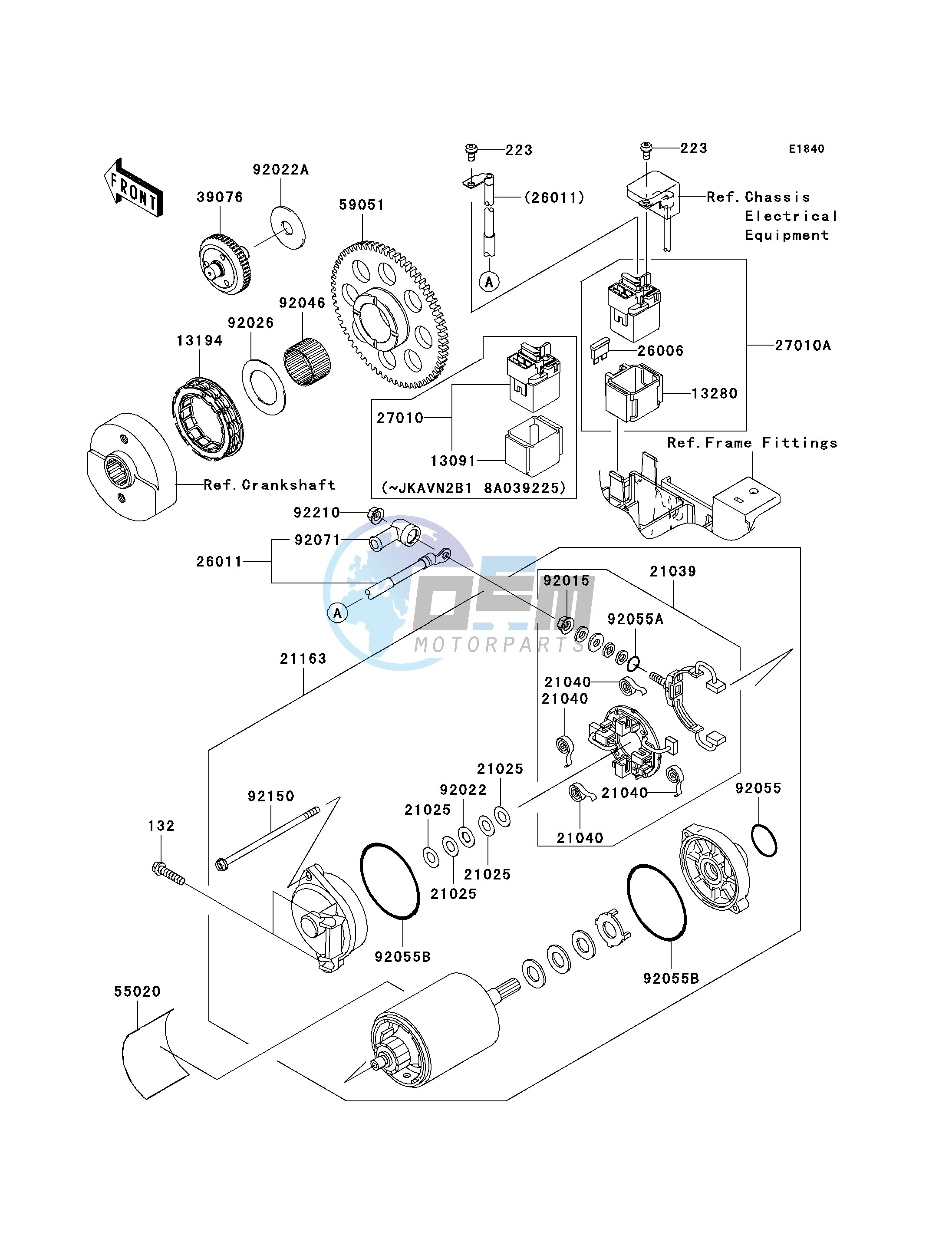 STARTER MOTOR