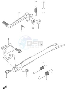 SV650S (E2) drawing STAND