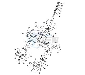 CT S 50 drawing FRONT FORK