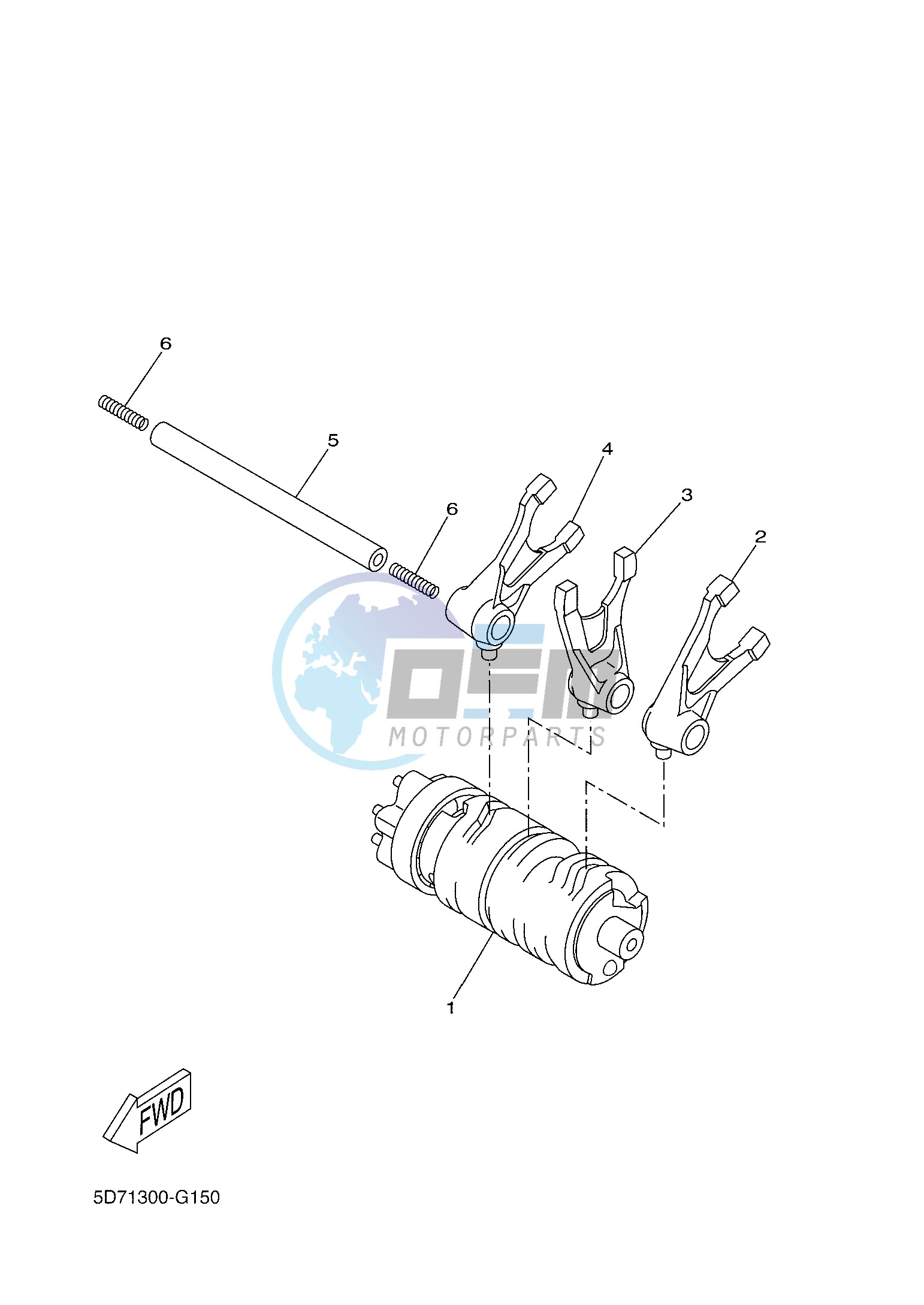 SHIFT CAM & FORK