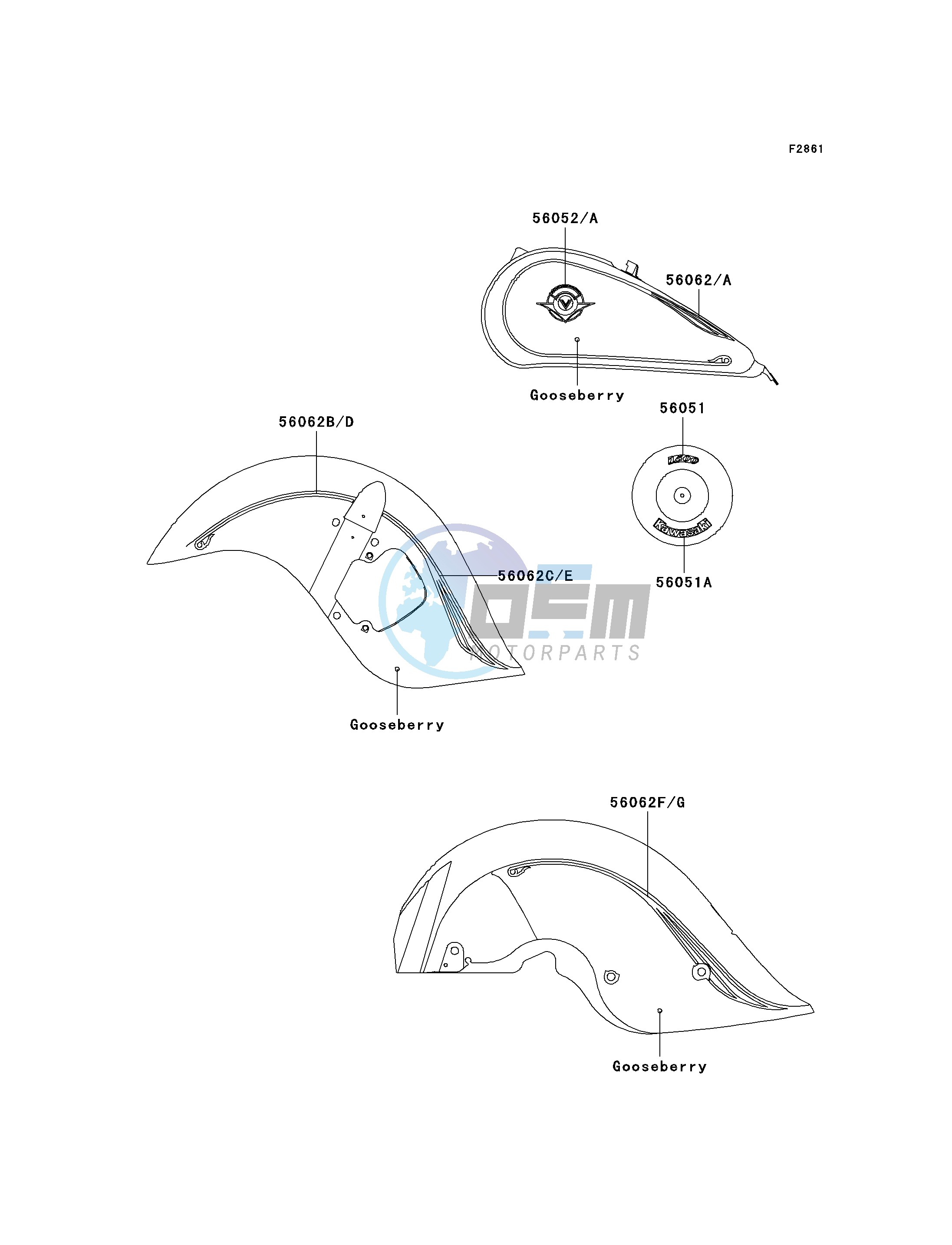 DECALS-- GOOSEBERRY- --- VN1500-J1- -