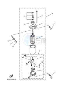 F25AETL drawing STARTER-MOTOR