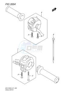 GSX-S 1000 drawing HANDLE SWITCH