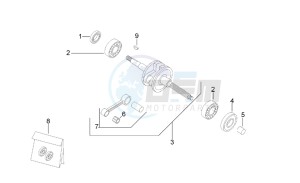 Rally 50 Air drawing Connecting rod