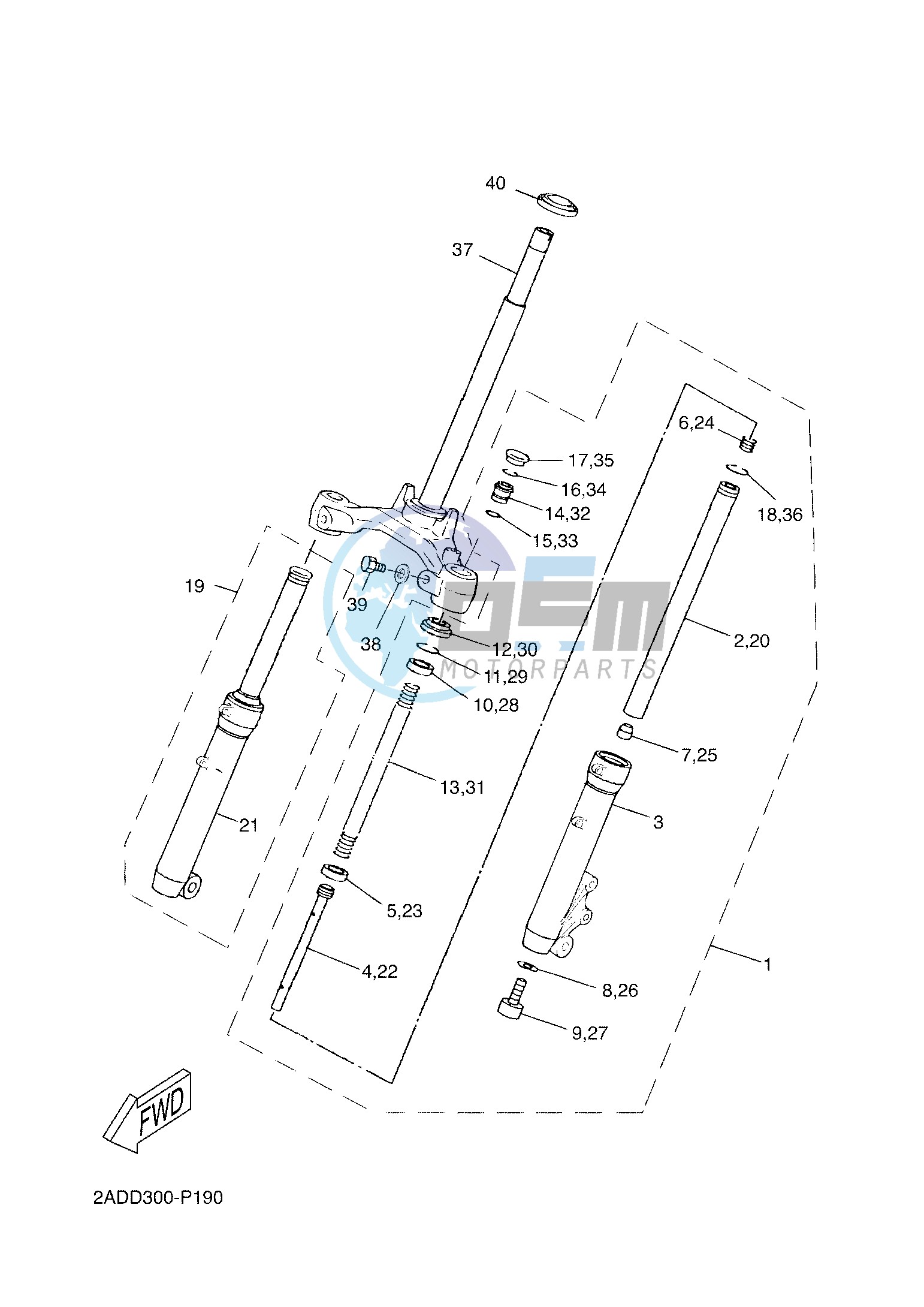 FRONT FORK 1