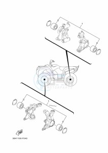 YFM700FWAD (BFEF) drawing MAINTENANCE PARTS KIT