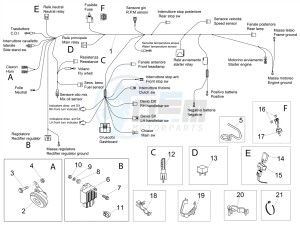 RS4 50 2T E4 (APAC, EMEA) drawing Front electrical system