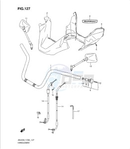 AN400Z drawing HANDLEBAR (AN400AL1 E24)