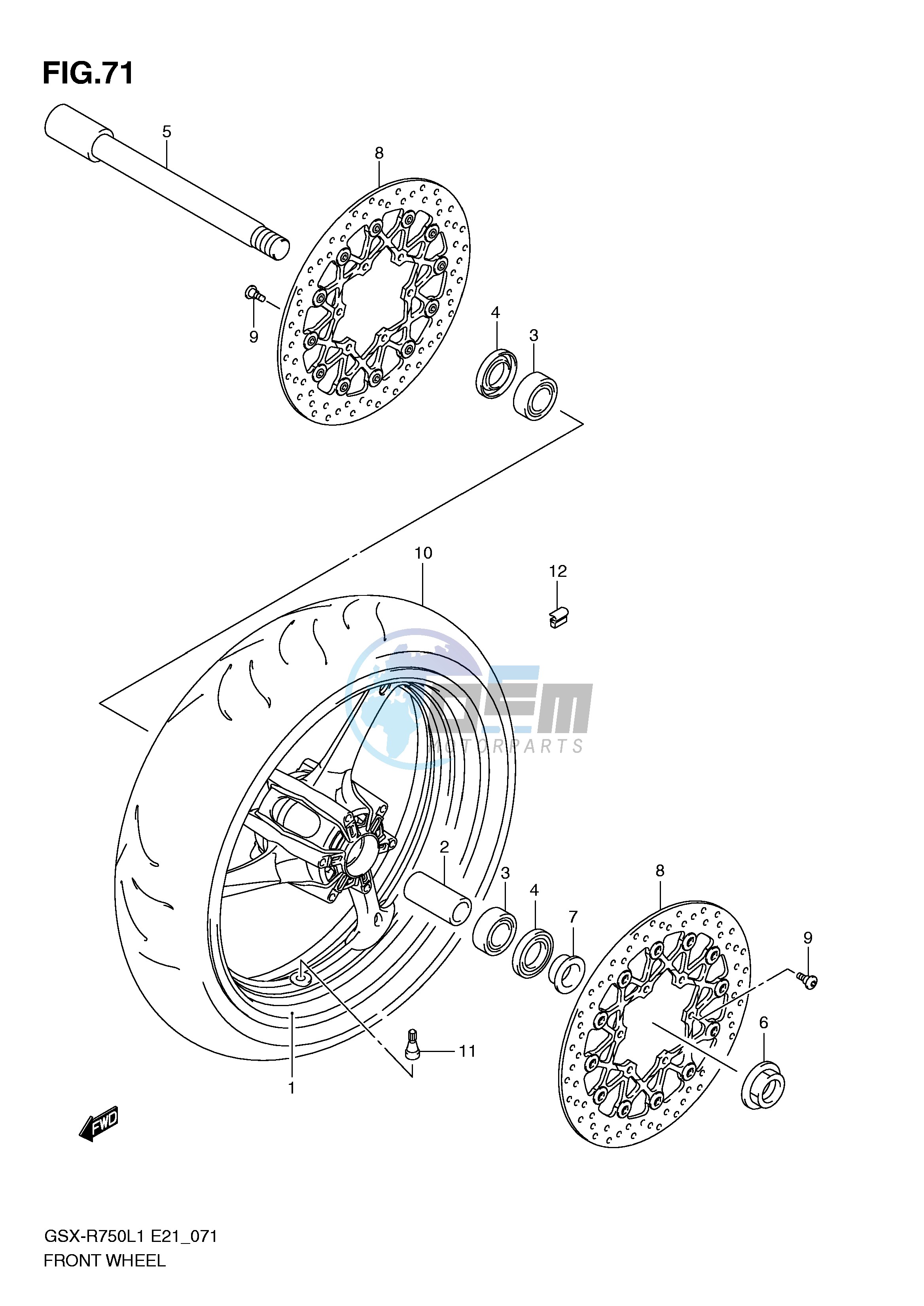 FRONT WHEEL