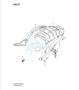 VZ800K9 drawing FRAME BRACE