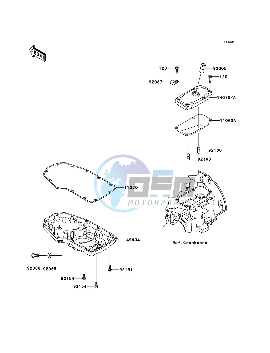 Breather Cover/Oil Pan