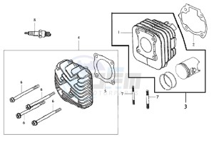 DD50 25KMH drawing CYLINDER / CYLINDER HEAD