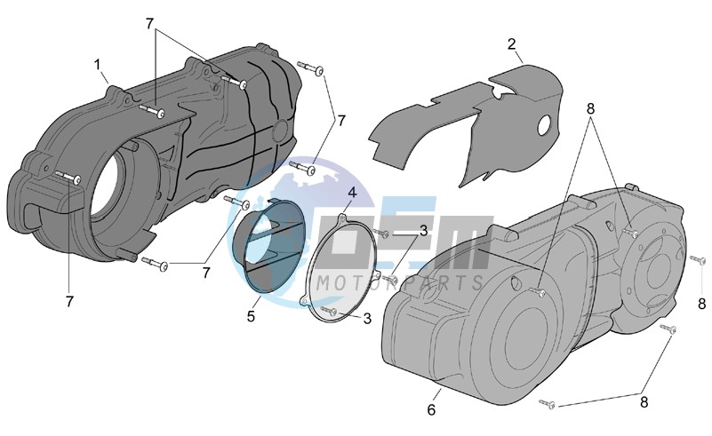 Engine plastic