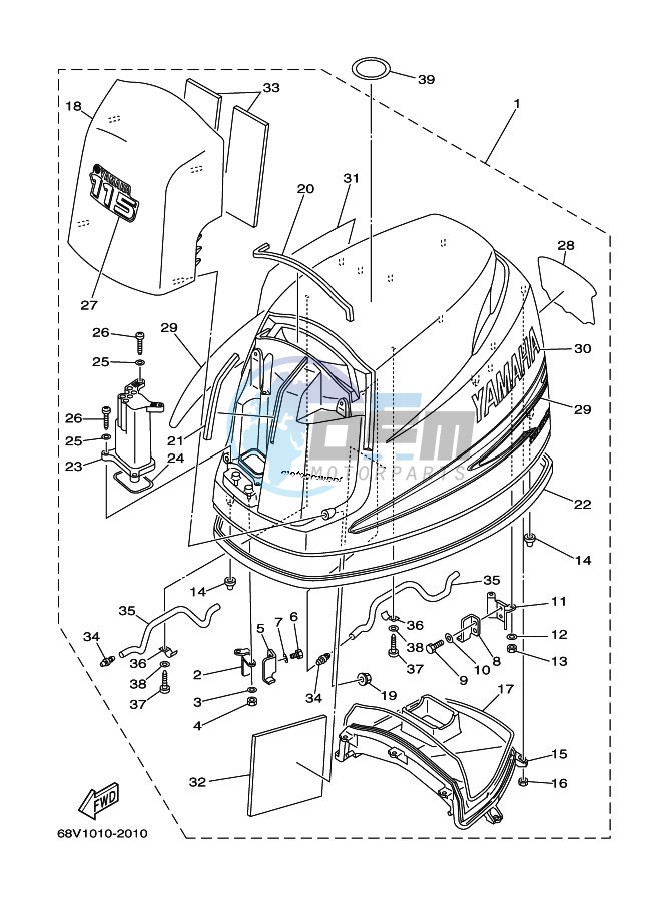 FAIRING-UPPER