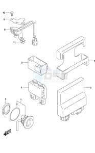 DF 140A drawing PTT Switch/Engine Control Unit