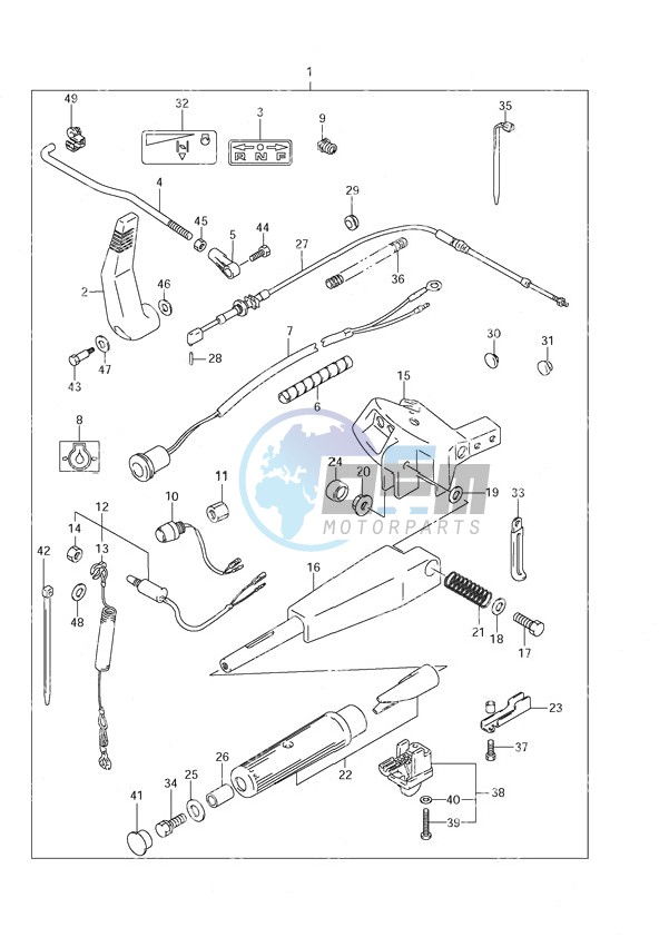 Tiller Handle