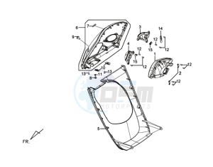 E-VIRID drawing COWLING FRONT / COWLING INNER