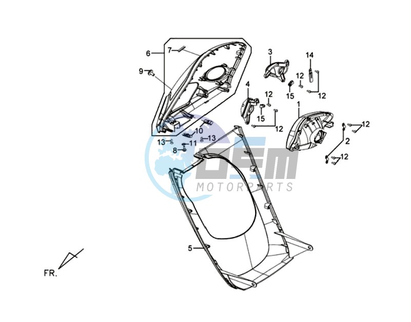 COWLING FRONT / COWLING INNER