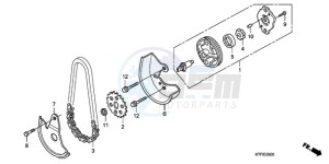 SH1259 UK - (E) drawing OIL PUMP