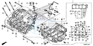 CBR1000SG CBR1000 - Fireblade SP Europe Direct - (ED) drawing CRANKCASE