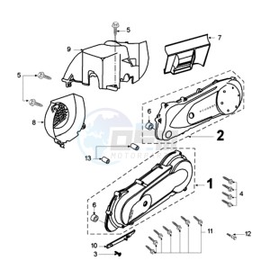 FIGHT FR drawing CRANKCASE COVER