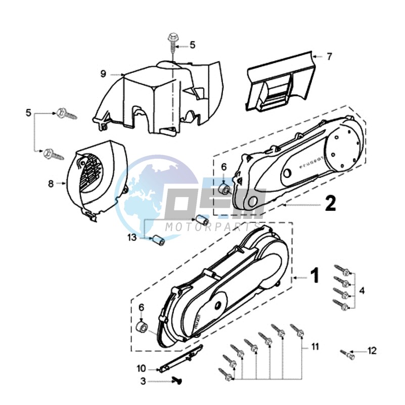 CRANKCASE COVER